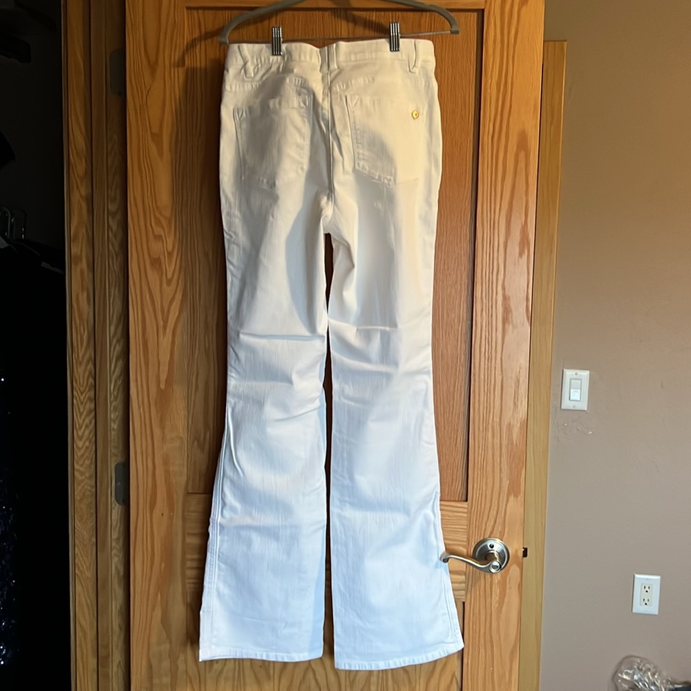 Democracy. Absolution. Size 10. White Flared Jean… - image 4